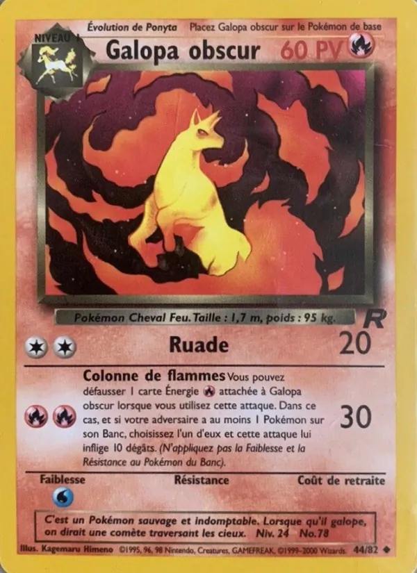 Galopa obscur – Team Rocket 44