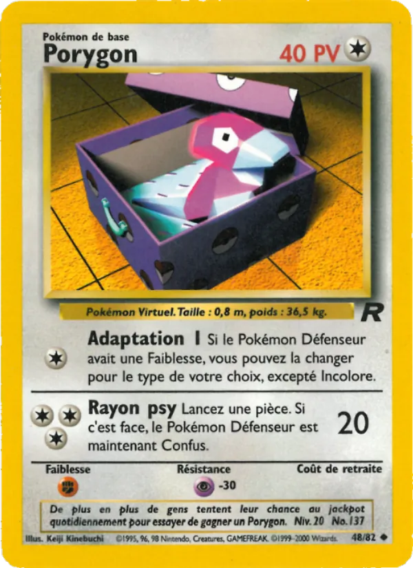 Porygon – Team Rocket 48