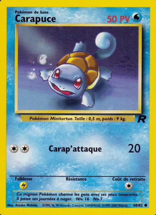 Carapuce – Team Rocket 68