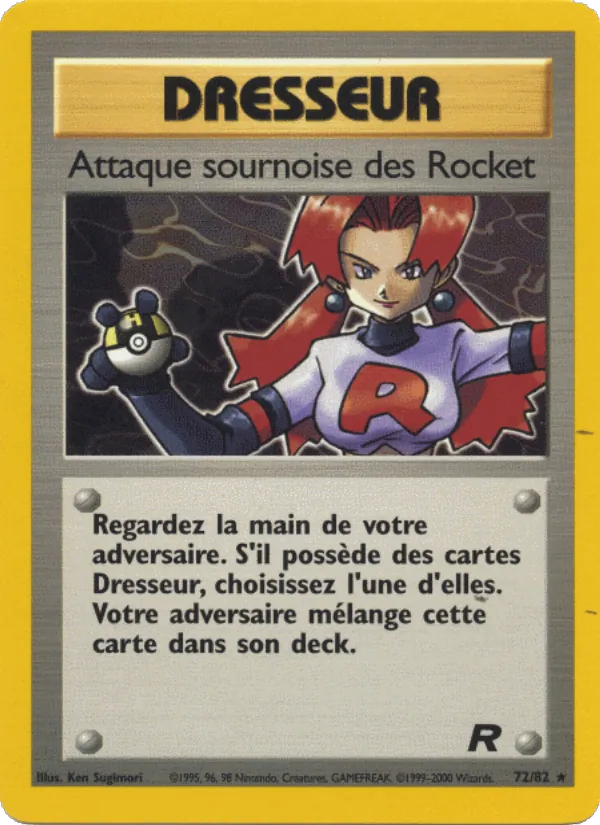 Attaque sournoise des Rocket – Team Rocket 72