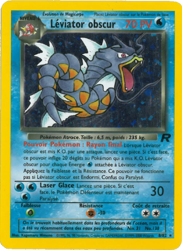 Léviator obscur – Team Rocket 8