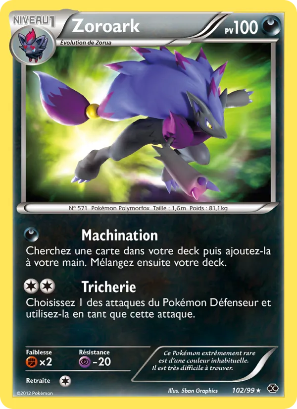 Zoroark – Destinées Futures 102
