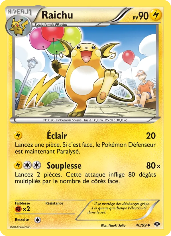 Raichu – Destinées Futures 40