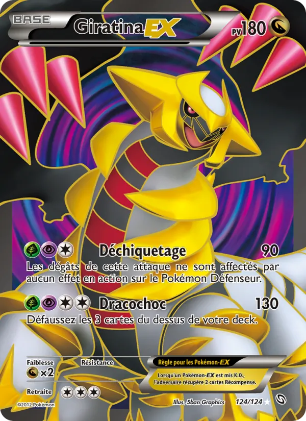 Giratina-EX – Dragons Éxaltés 124