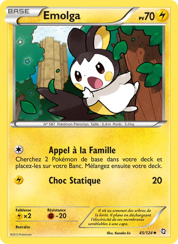 Emolga – Dragons Éxaltés 45