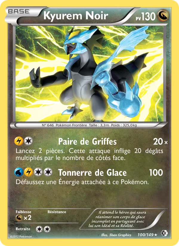 Kyurem Noir – Frontières Franchies 100
