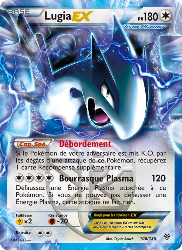 Lugia-EX – Tempète Plasma 108