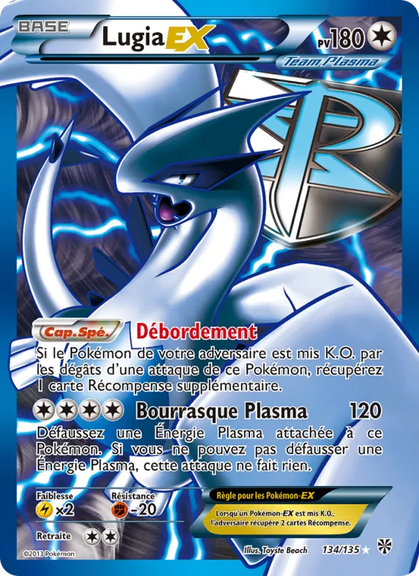 Lugia-EX – Tempète Plasma 134