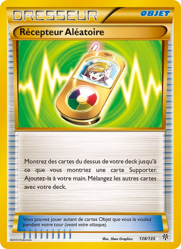 Récepteur Aléatoire – Tempète Plasma 138