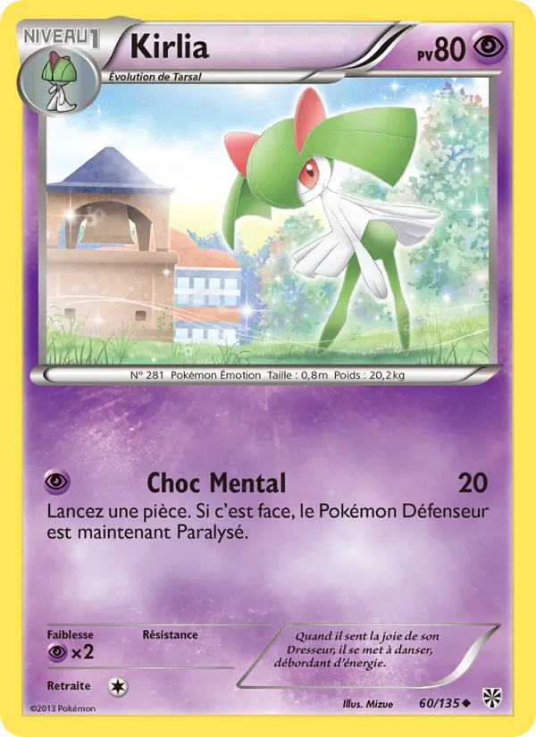 Kirlia – Tempète Plasma 60