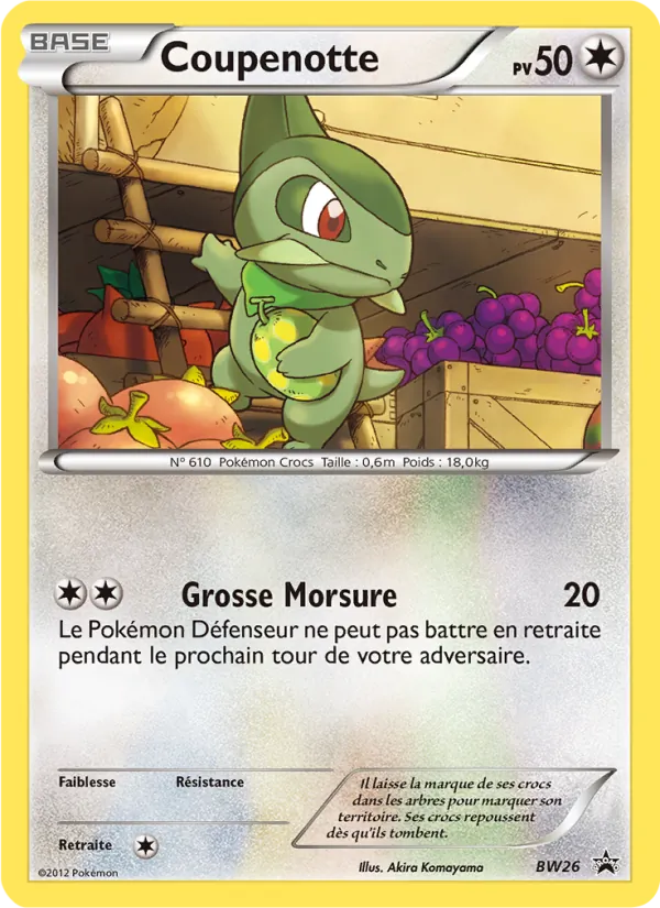 Coupenotte – Promo BW BW26