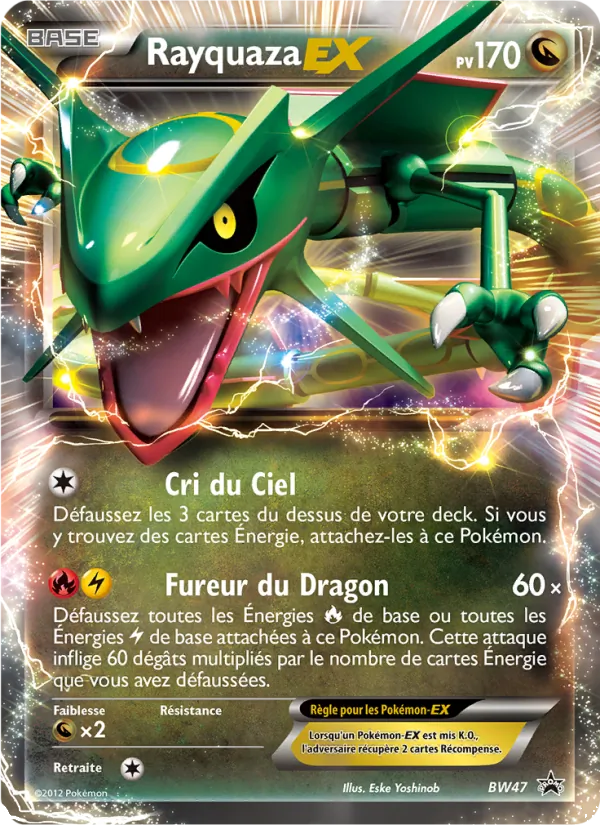 Rayquaza ex – Promo BW BW47
