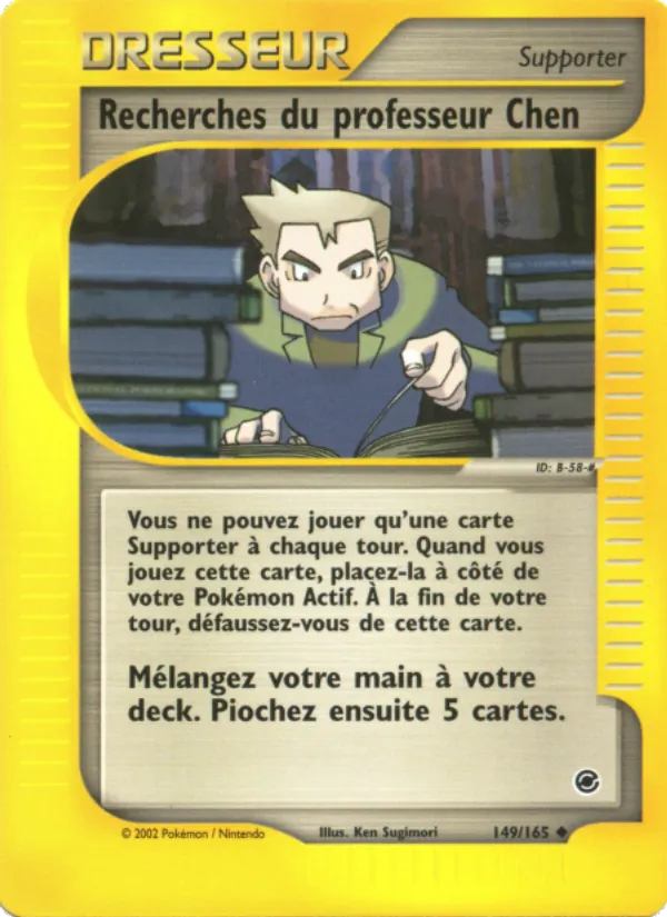 Recherches du professeur Chen – Expedition 149