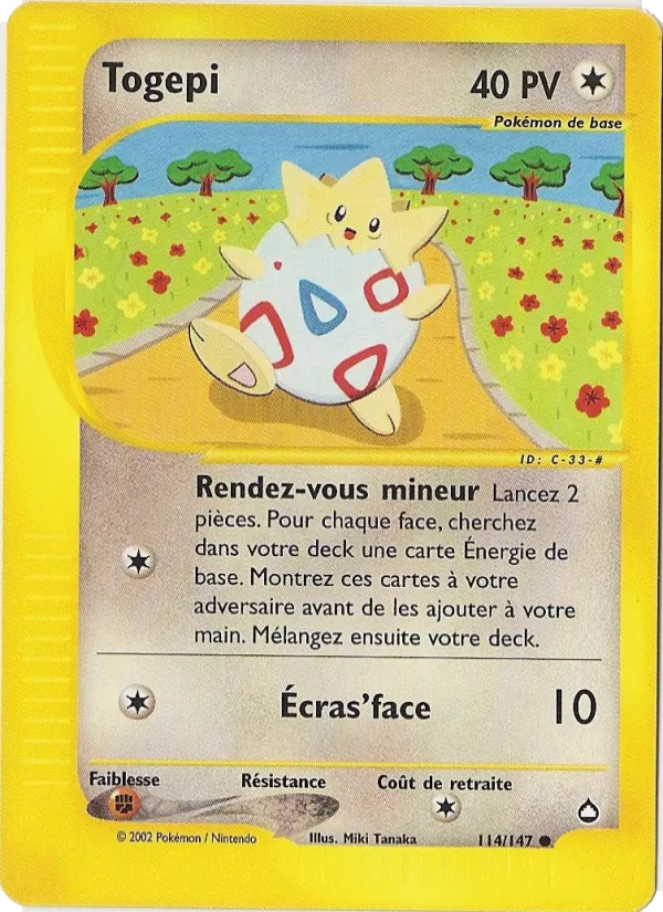 Togepi – Aquapolis 114