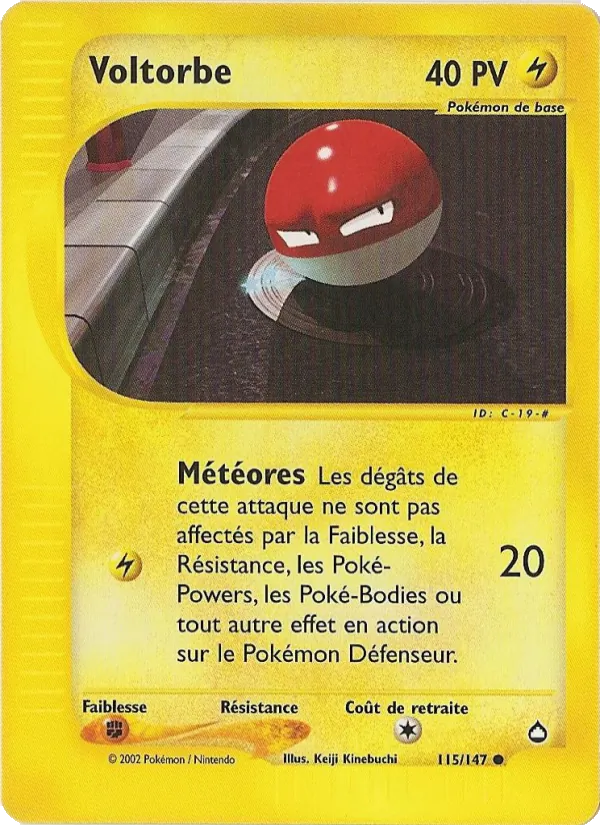 Voltorbe – Aquapolis 115