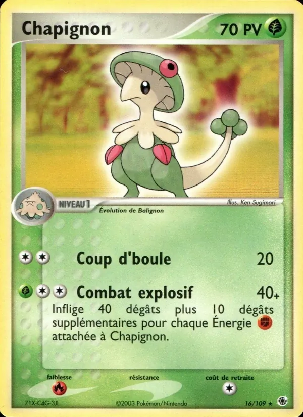 Chapignon – EX Rubis & Saphir 16