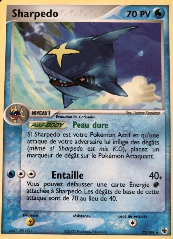Sharpedo – EX Rubis & Saphir 22