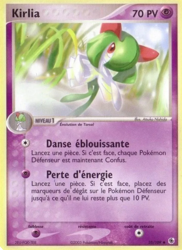 Kirlia – EX Rubis & Saphir 35