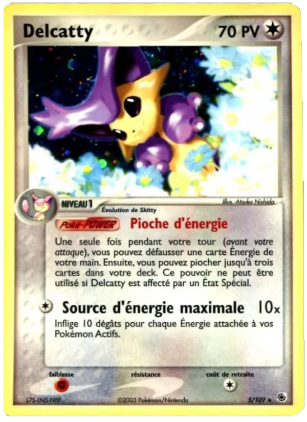 Delcatty – EX Rubis & Saphir 5
