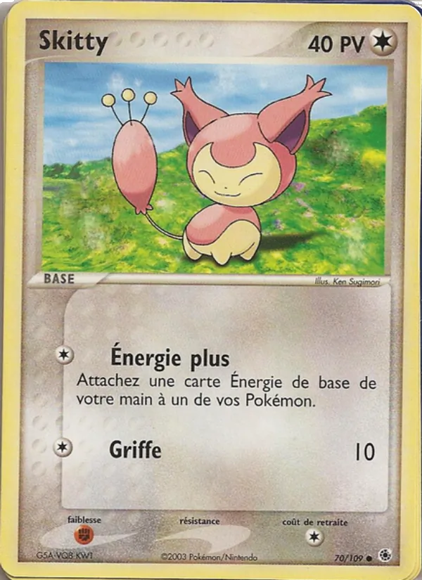 Skitty – EX Rubis & Saphir 70