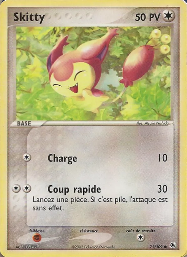 Skitty – EX Rubis & Saphir 71