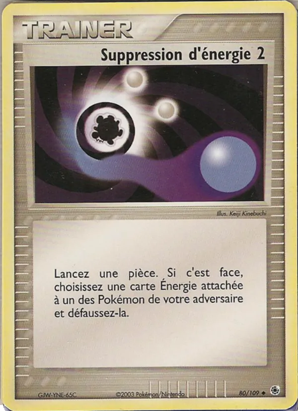 Suppression d'énergie 2 – EX Rubis & Saphir 80