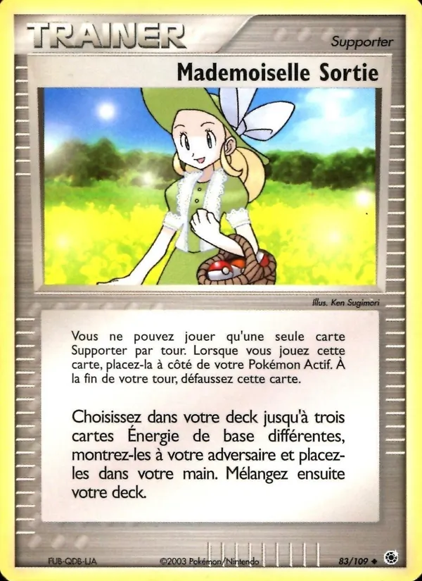 Mademoiselle Sortie – EX Rubis & Saphir 83