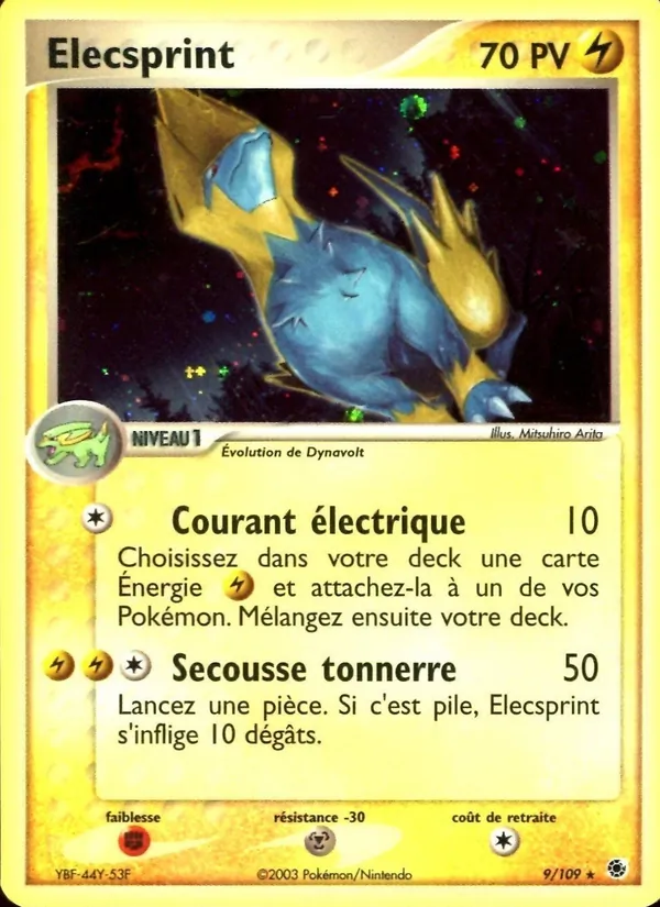 Élecsprint – EX Rubis & Saphir 9