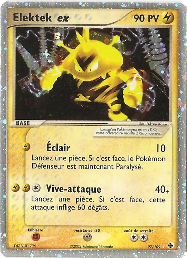 Elektek ex – EX Rubis & Saphir 97