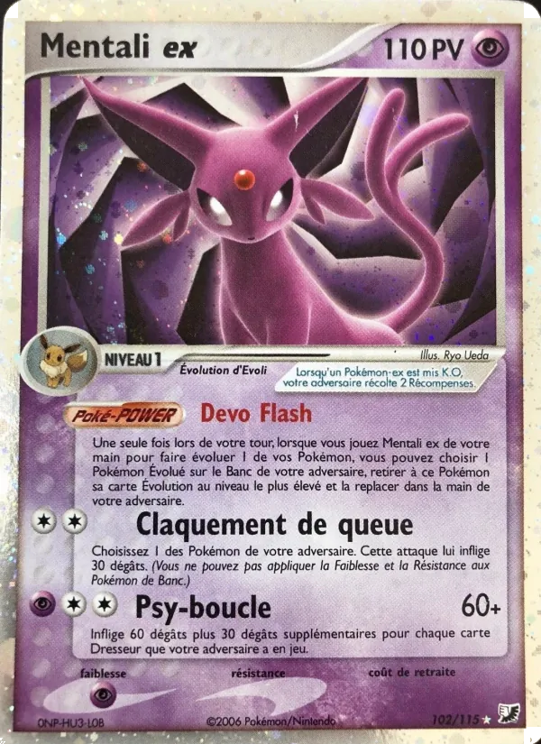 Mentali ex – EX Forces Cachées 102