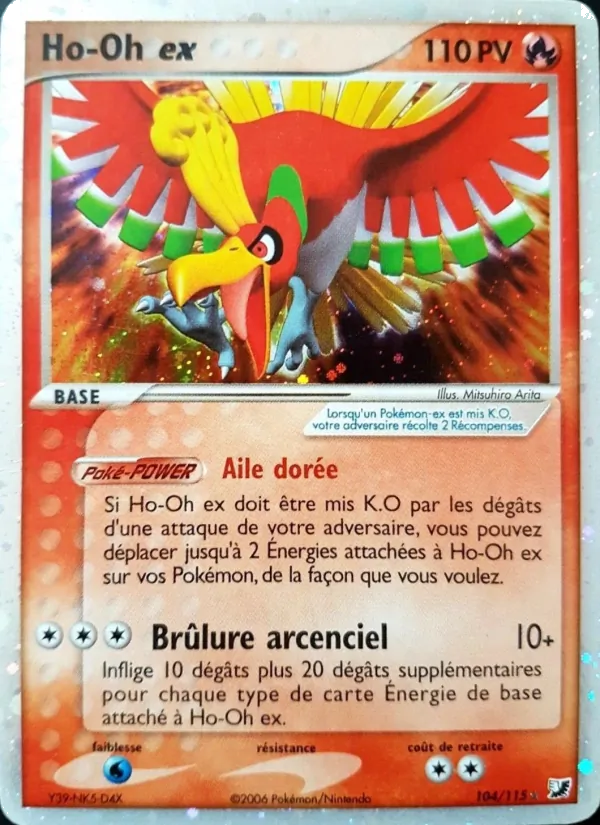 Ho-Oh ex – EX Forces Cachées 104