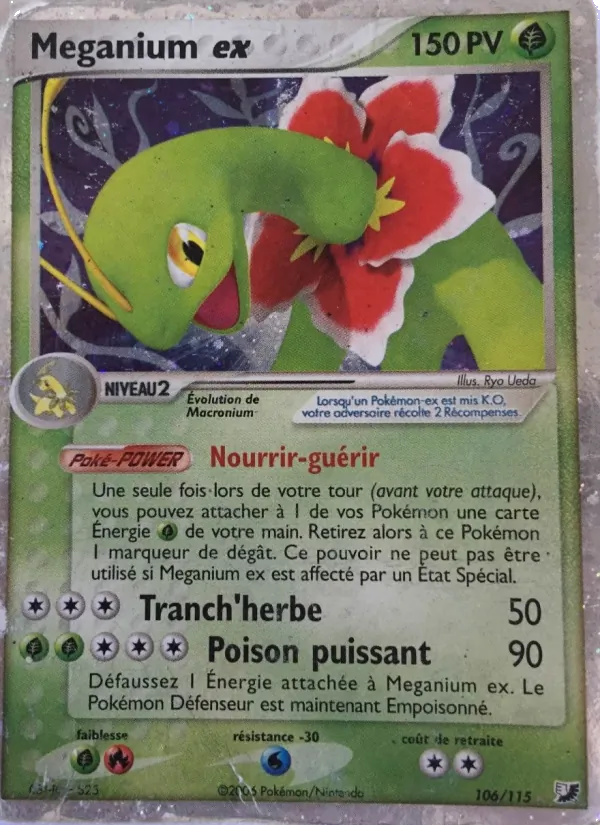 Meganium ex – EX Forces Cachées 106