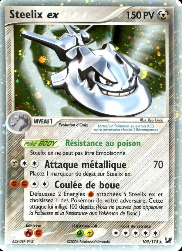 Steelix ex – EX Forces Cachées 109