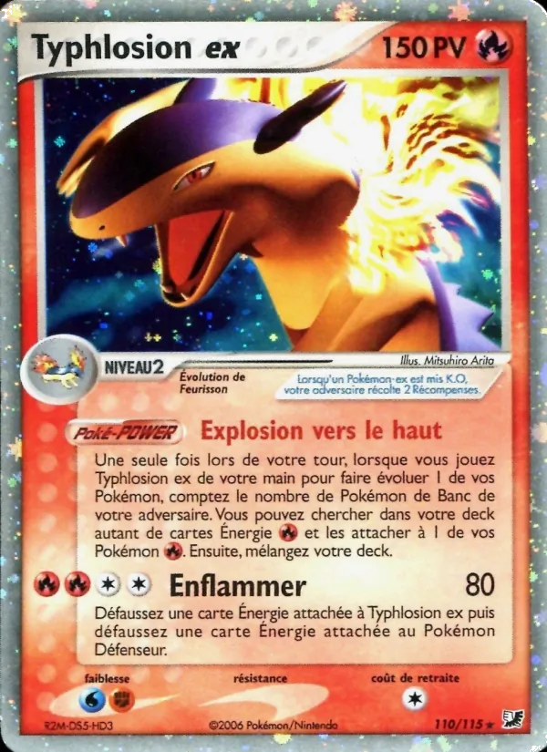 Typhlosion ex – EX Forces Cachées 110
