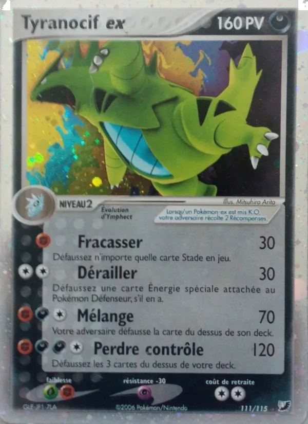 Tyranocif ex – EX Forces Cachées 111
