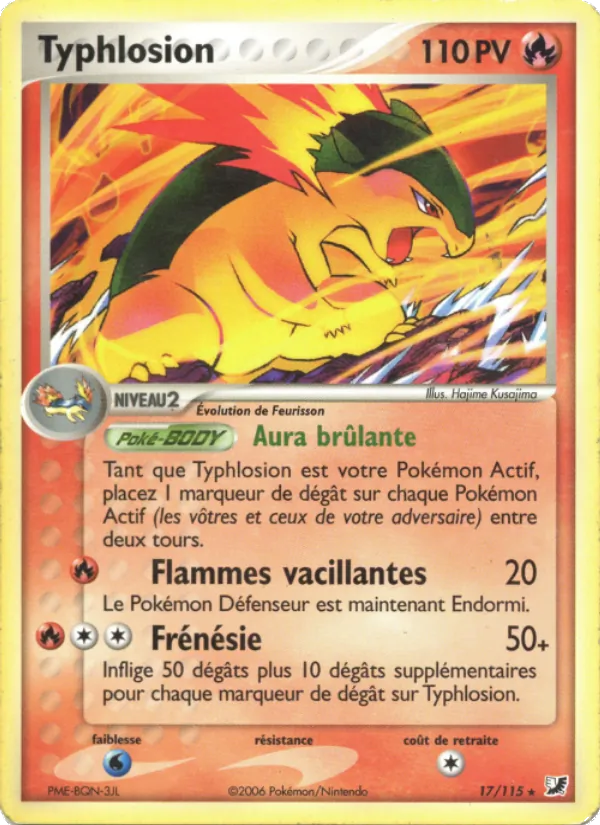 Typhlosion – EX Forces Cachées 17
