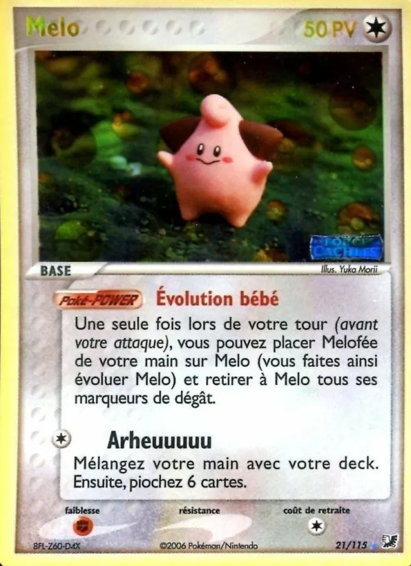 Mélo – EX Forces Cachées 21