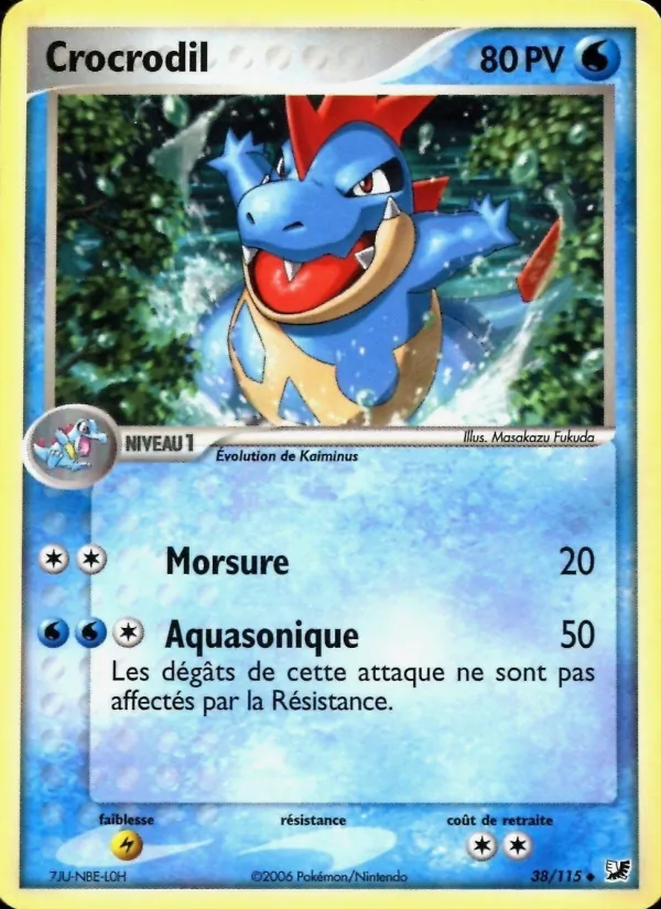 Crocrodil – EX Forces Cachées 38