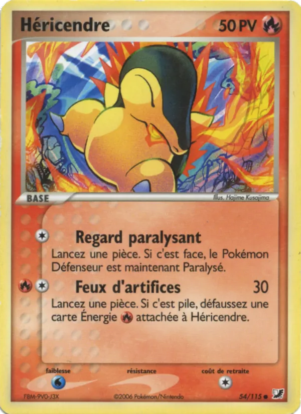 Héricendre – EX Forces Cachées 54