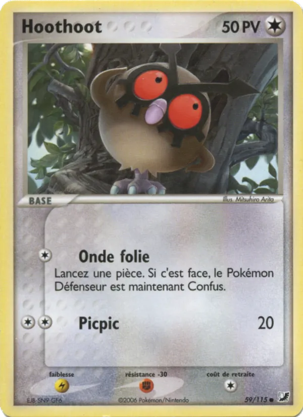 Hoothoot – EX Forces Cachées 59