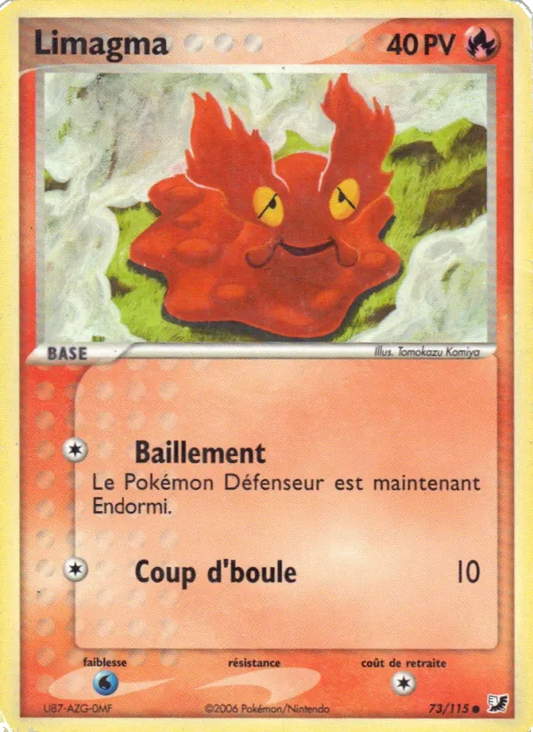 Limagma – EX Forces Cachées 73