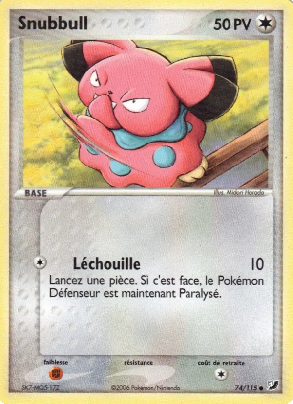 Snubbull – EX Forces Cachées 74