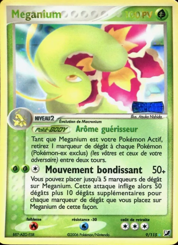 Méganium – EX Forces Cachées 9