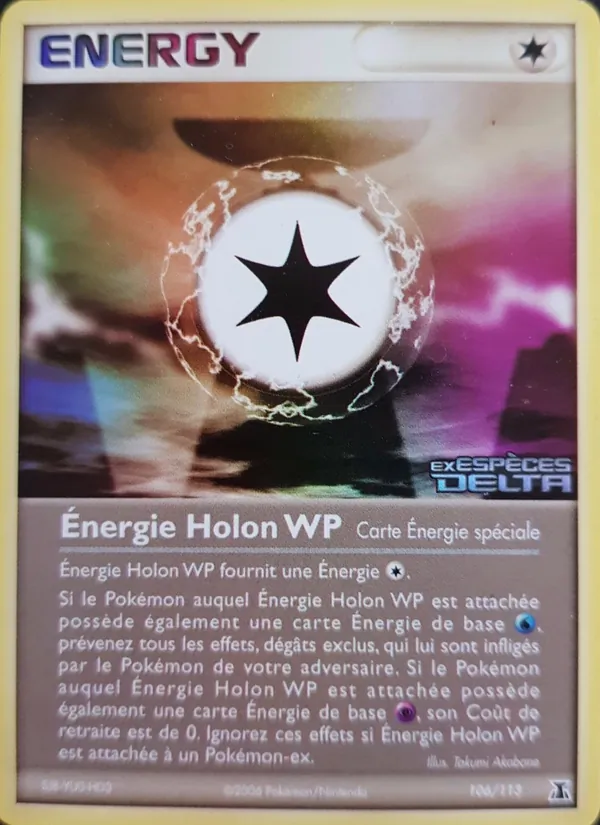 Énergie Holon WP – EX Espèces Delta 106