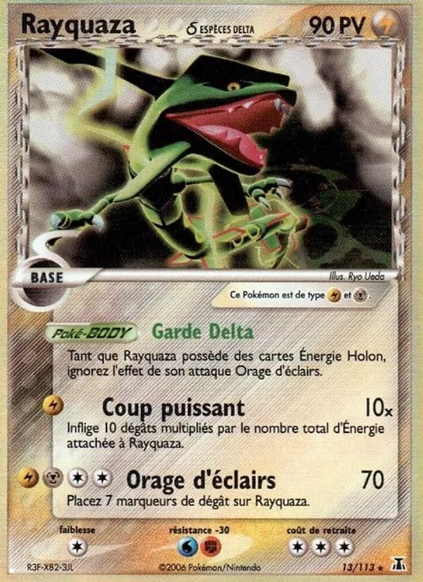 Rayquaza δ – EX Espèces Delta 13