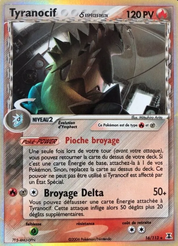 Tyranocif δ – EX Espèces Delta 16