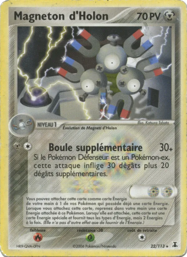 Magneton d'Holon – EX Espèces Delta 22
