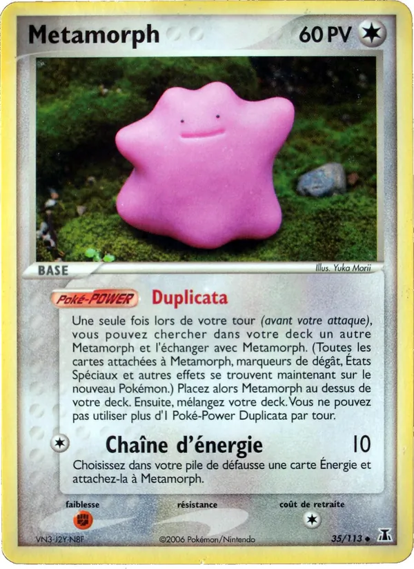 Métamorph – EX Espèces Delta 35