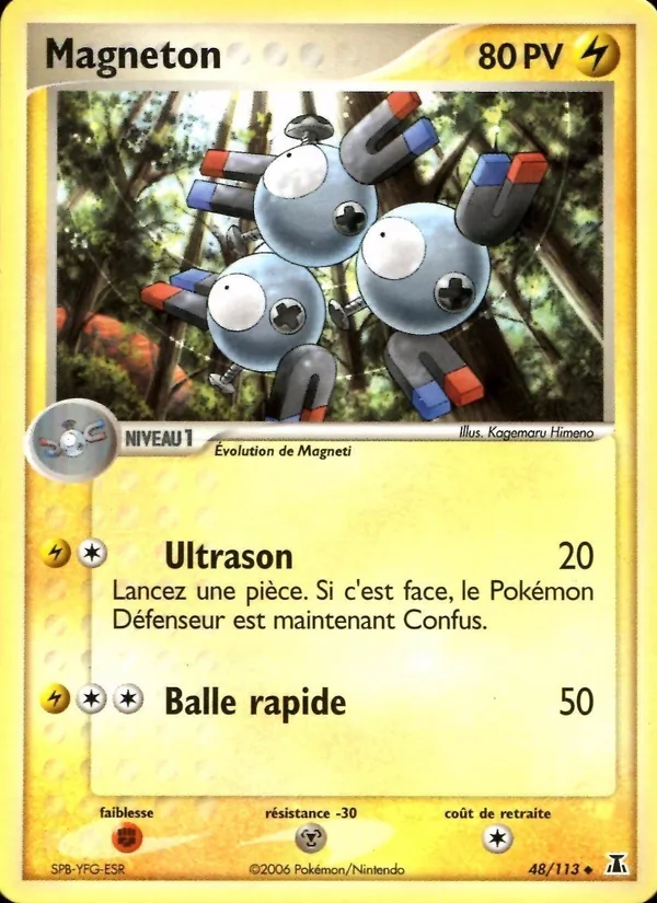 Magnéton – EX Espèces Delta 48