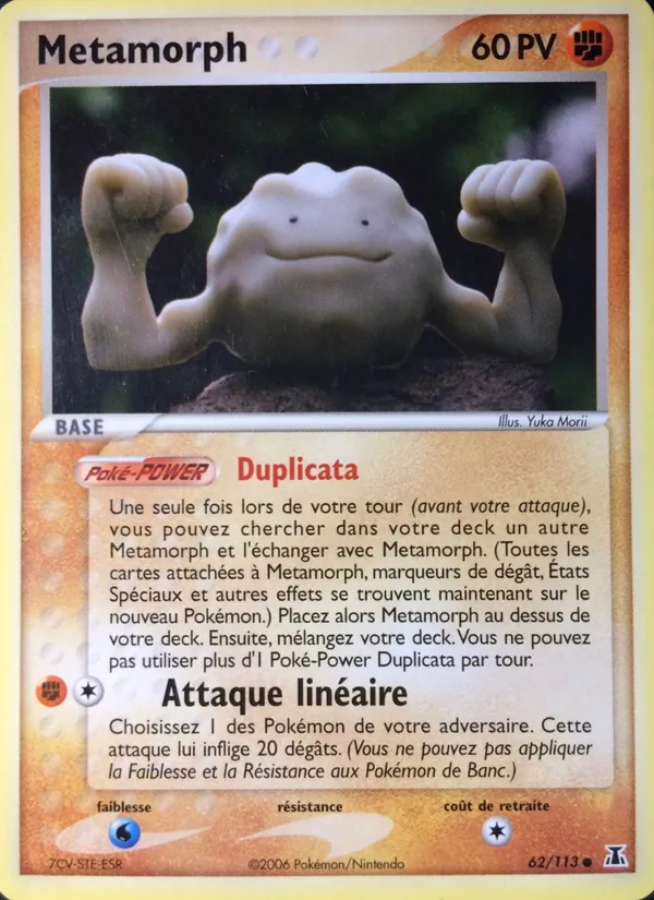 Métamorph – EX Espèces Delta 62